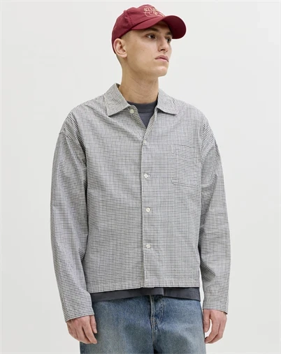 Jack & Jones - JORAustin Clean Chek Skjorte - Odyssey Geay 